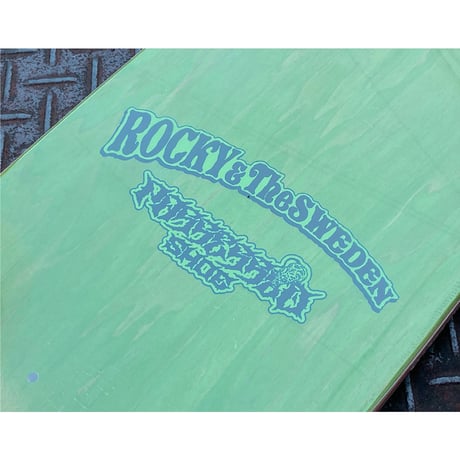 POSSESSED SHOE X ROCKY & THE SWEDEN FAT BLUNT DECK 9.25