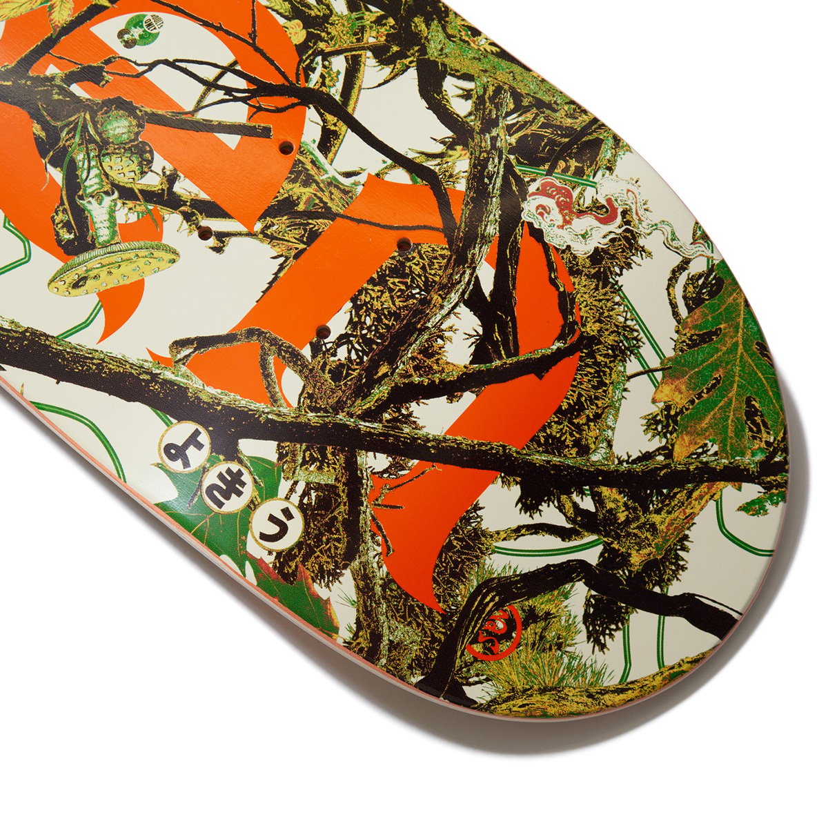 EVISEN SKATEBOARDS TREECAMO LOGO DEEP CONCAVE |