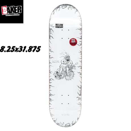 スケボー 8.25インチ ベイカー コンプリート 完成品 BAKER SKATEBOARDS BACA STIPPLE DECK 8.25