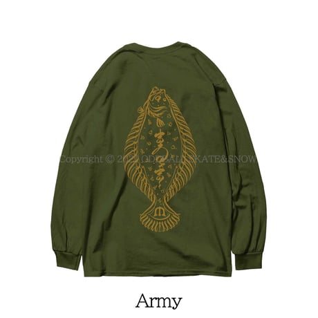 EVISEN SKATEBOARDS ZABUTON L/S TEE