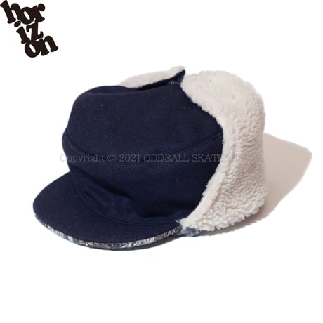 horizon THE SNOW CAP DARK NAVY ロングフラップ