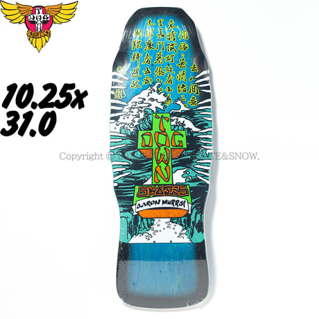 DOG TOWN SKATEBOARDS AARON MURRAY REISSUE BLACK FADE 10.125