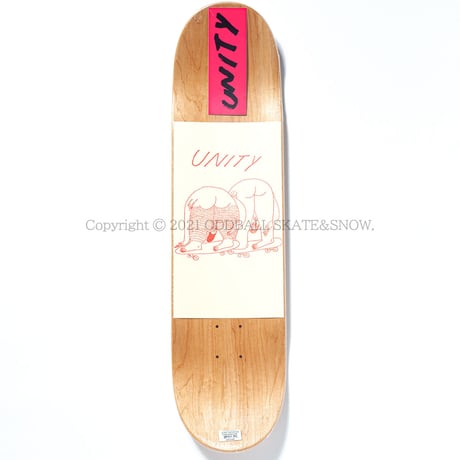 UNITY SKATEBOARDS TOGETHER 8.06 ORANGE