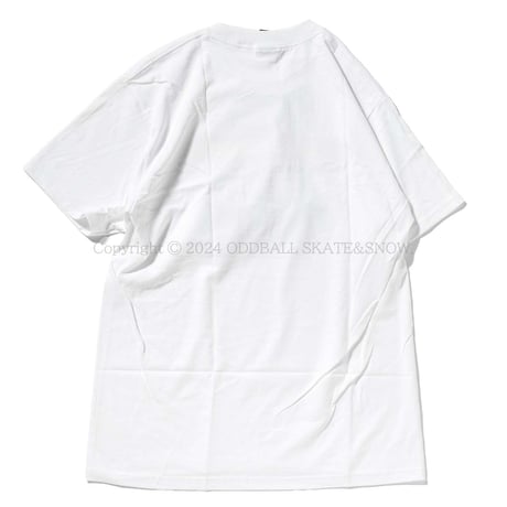 INDEPENDENT BTG CURB S/S TEE white