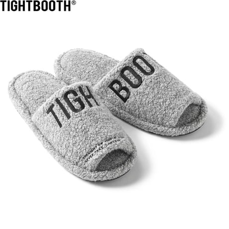 TIGHTBOOTH LABEL LOGO BOA SANDAL