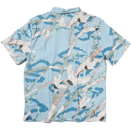 BRIXTON LOVITZ II S/S WOVEN blue stone