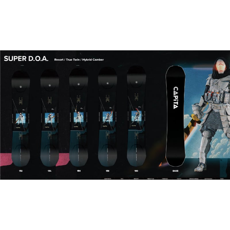 早期予約 25-26 CAPITA SNOWBOARDS SUPER D.O.A | ODDB 早期予約 25-26 CAPITA SNOWBOARDS SUPER D.O.A | ODDB