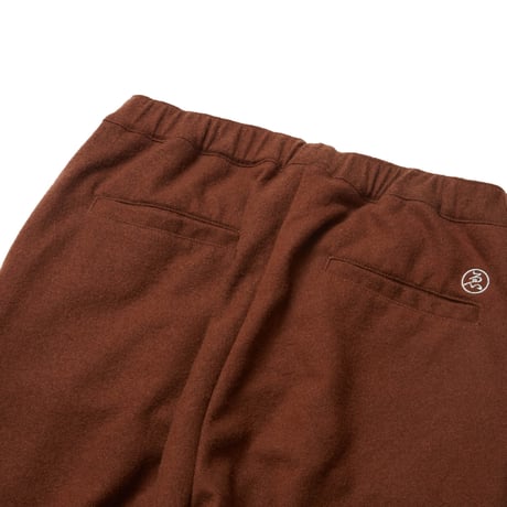 EVISEN SKATEBOARDS WOOL PINTUCK TRACK PANTS