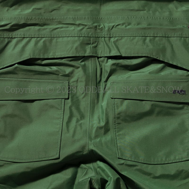 23-24 GREEN CLOTHING Bib Pants Dull Green | ODD 23-24 GREEN CLOTHING Bib Pants Dull Green | ODD
