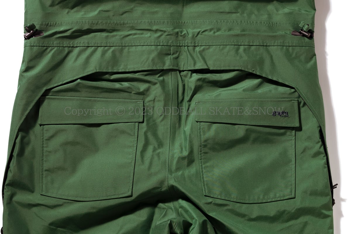 23-24 GREEN CLOTHING Bib Pants Dull Green | ODD 23-24 GREEN CLOTHING Bib Pants Dull Green | ODD