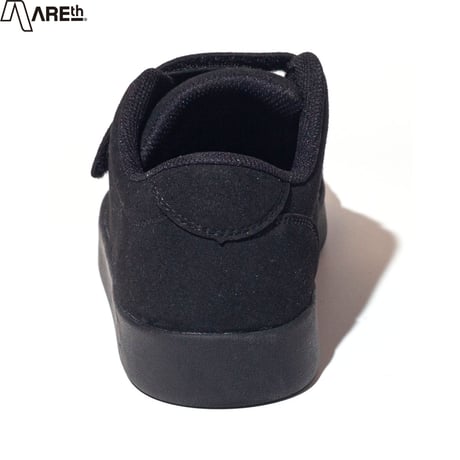 AREth 2025 EARLY I VELCRO Black Vegan Suede