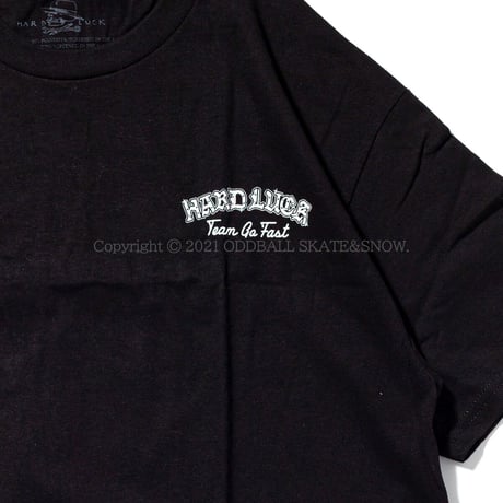 HARD LUCK SERVICE VAN S/S TEE black