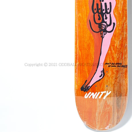 UNITY SKATEBOARDS TOGETHER 8.06 ORANGE