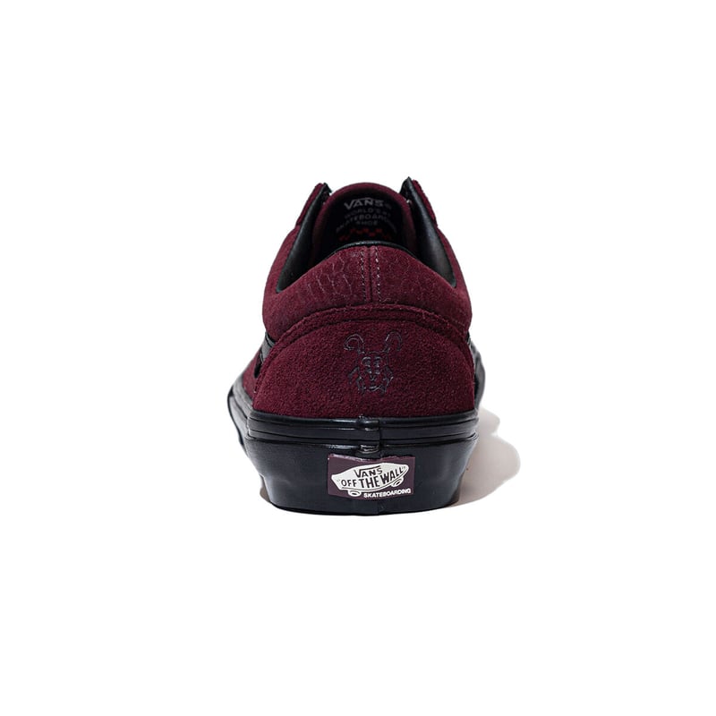 VANS SKATE OLD SKOOL BREANA GEERING PORT/BLACK バンズ スケート