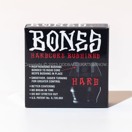 Bones Hardcore Bushing Hard Black
