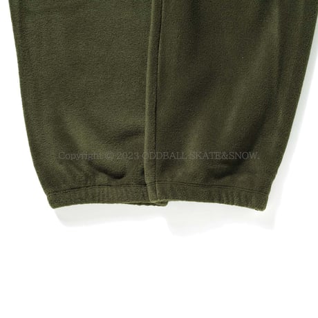 23-24 GREEN CLOTHING FLEECE PANTS Olive