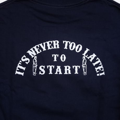ODDBALL SKATE&SNOW TO START L/S TEE navy
