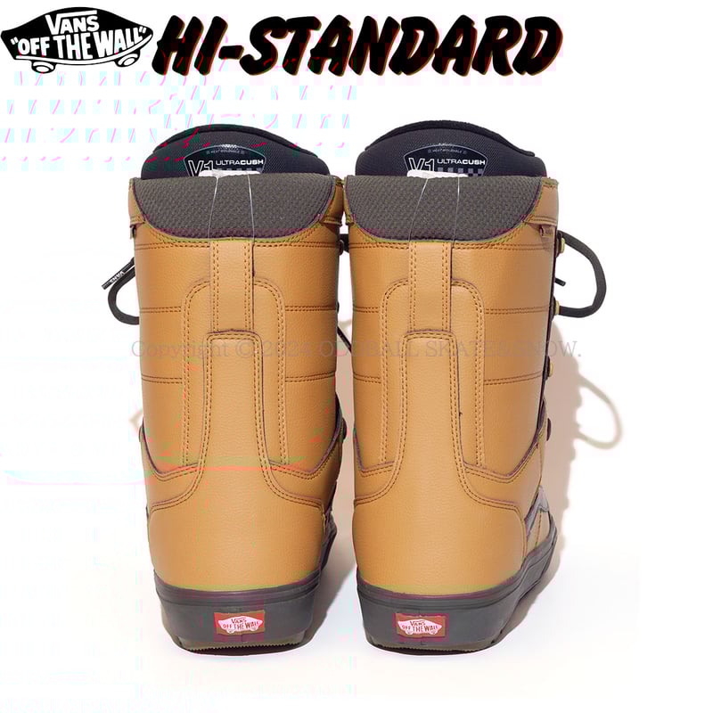 24-25 VANS SNOWBOARD BOOTS HI-STANDARD OG TAN/B 24-25 VANS SNOWBOARD BOOTS HI-STANDARD OG TAN/B
