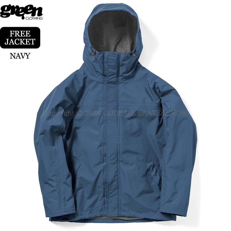 Green clothing Free jacket size L