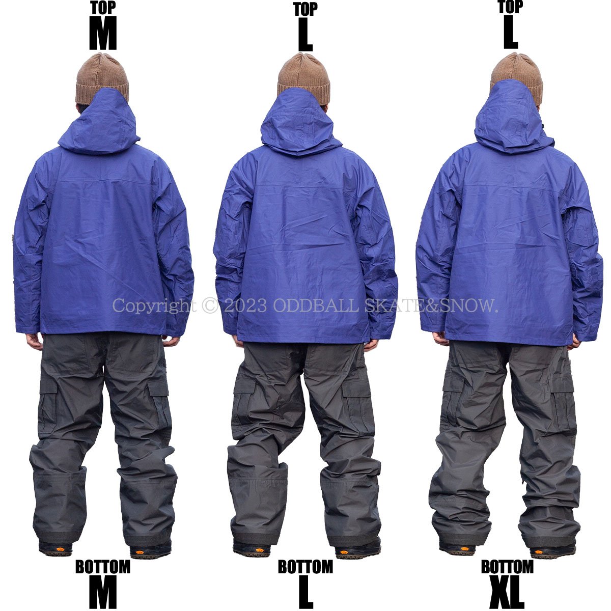 23-24 GREEN CLOTHING FREE JACKET Navy | ODDBALL