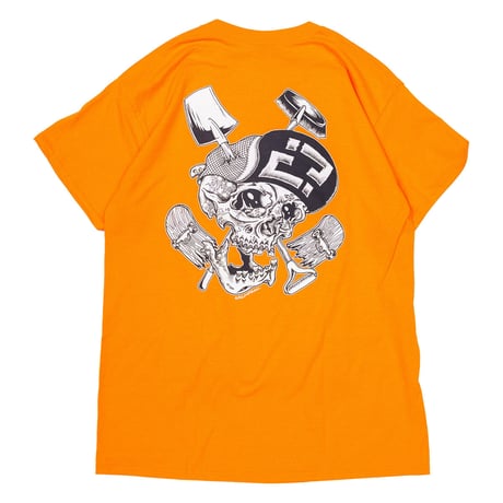 Confusion SKELLY CRACKER S/S TEE orange