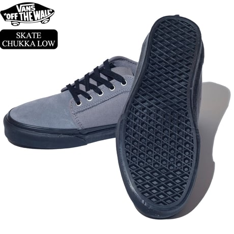 VANS SKATE CHUKKA LOW Frost Gray/Black VN000CUV92F