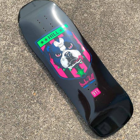 POWELL PERALTA FRANKIE HILL BULLDOG BLACKLIGHT 10.0