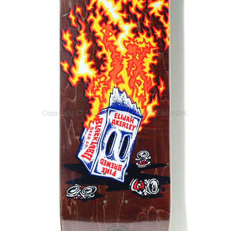 Black Label Skateboards Elijah Akerley FIRE BREWED 8.5
