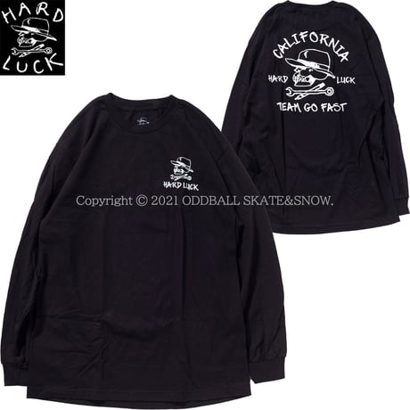 HARD LUCK CALIFAS L/S TEE black