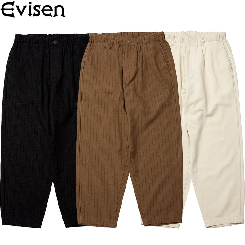 EVISEN EASY AS PIE STRIPE WOOL PANTS | ODDBALL