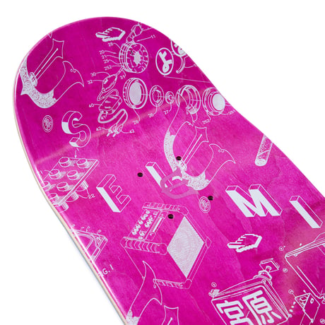 EVISEN SKATEBOARDS SEIMI MIYAHARA ISOWYETRIC DEEP CONCAVE