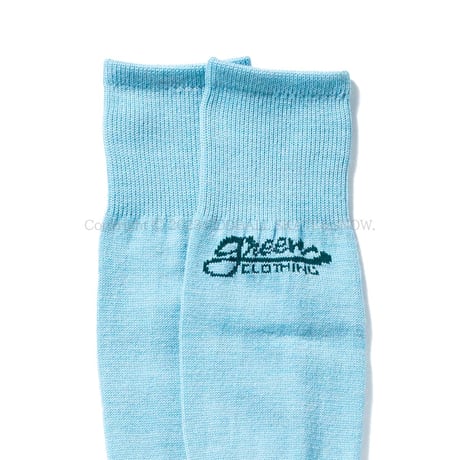 23-24 GREEN CLOTHING MERINO SOCKS Mizuiro