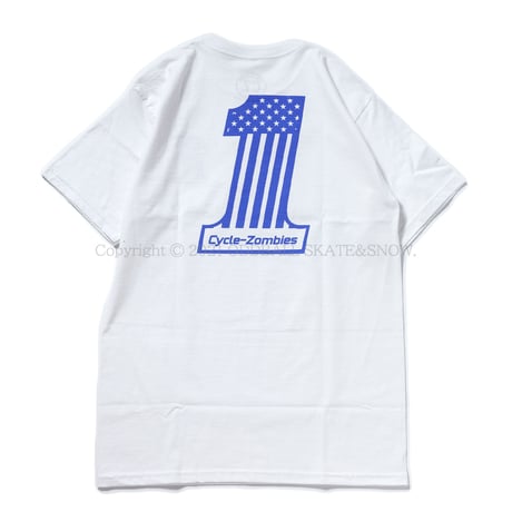CYCLE ZOMBIES FACTORY Standard S/S TEE white