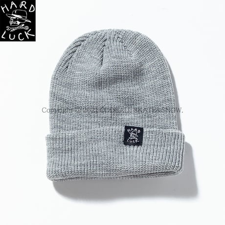 HARD LUCK OG WOVEN BEANIE grey