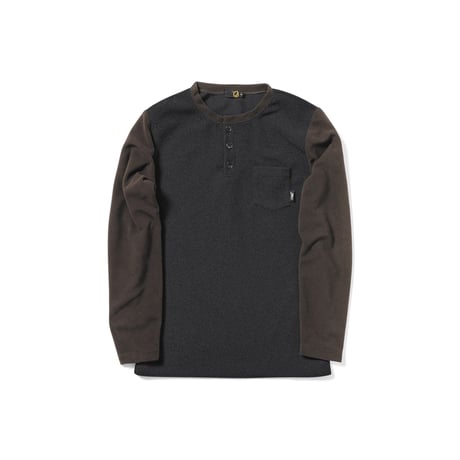 25-26 GREEN CLOTHING LIGHT FLEECE HENLY NECK
