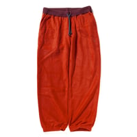 GREEN CLOTHING FLEECE PANTS Orange