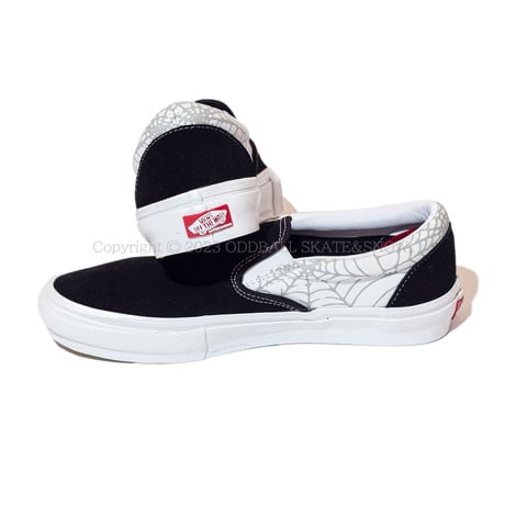 VANS SKATE SLIP-ON BLACK WIDOW SPIDER Black/White/Red VN0A5FCABWT