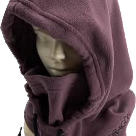 DRAGON HELMET HOOD WARMER Lilac