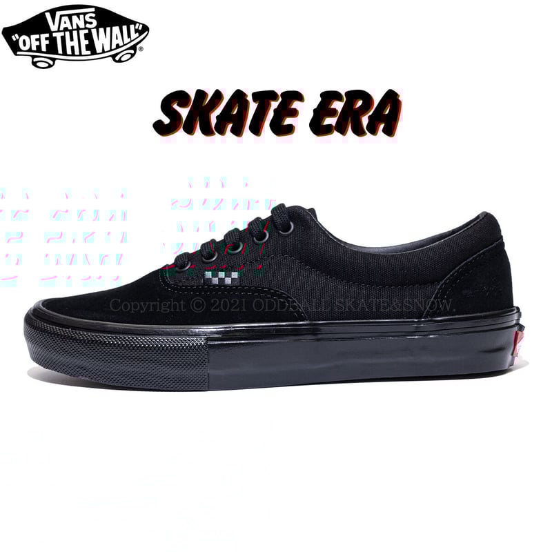 VANS★SKATE ERA★兼用★BLACK/BLACK Vans Skate Era Black/Black VN0A5FC9BKA | ODDBAL