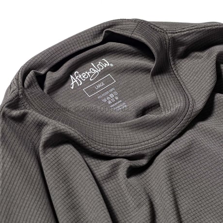 AFTERGLOW PD BASIC L/S T-SHIRTS STAY GRAY