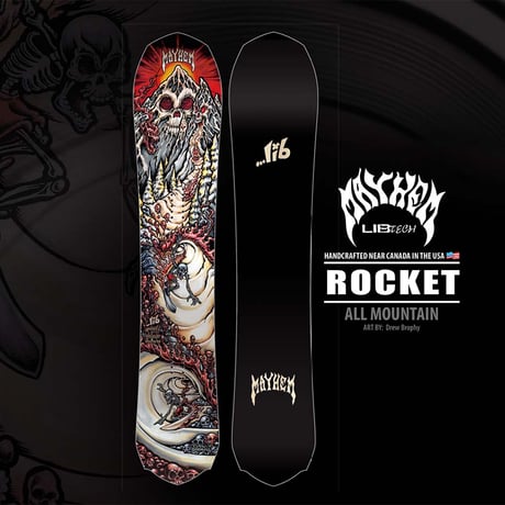 早期予約 25-26 正規品 LIBTECH MAYHEM ROCKET