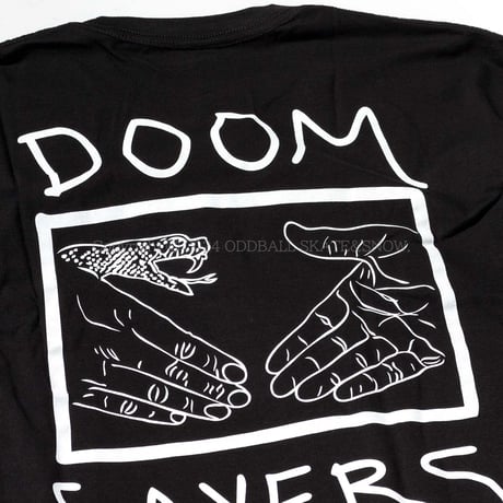 DOOM SAYERS Snake Shake S/S Tee Black