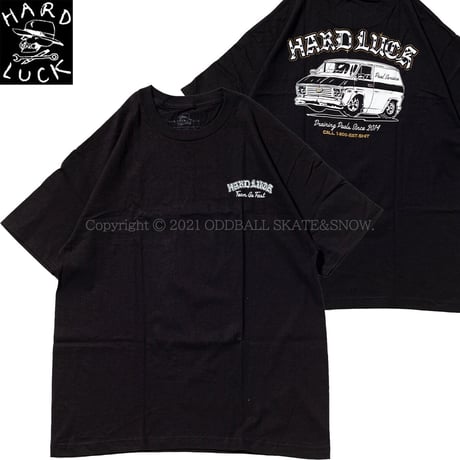 HARD LUCK SERVICE VAN S/S TEE black