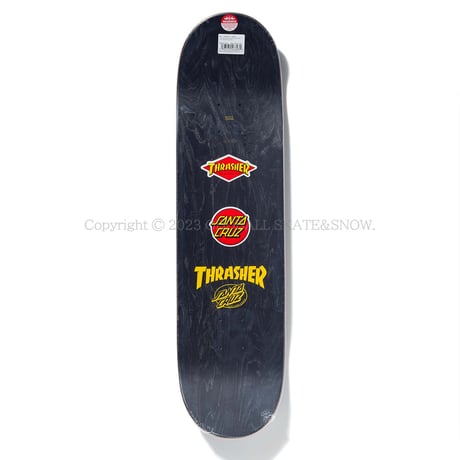 SANTACRUZ THRASHER SCREAMING FLAME LOGO 8.25