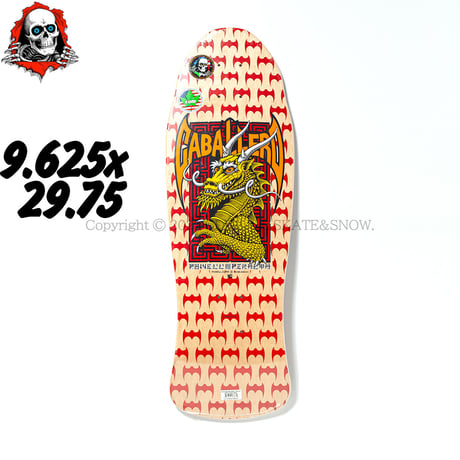 POWELL PERALTA CAB STREET NATURAL 9.625