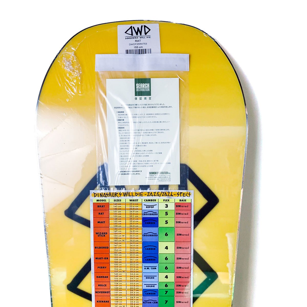 25-26 DWD DINOSAURS WILL DIE RAT | ODDBALL SKAT