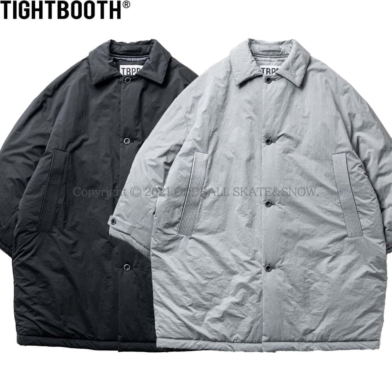 TBPR TIGHTBOOTH PUFFY BIG COAT L BLACK