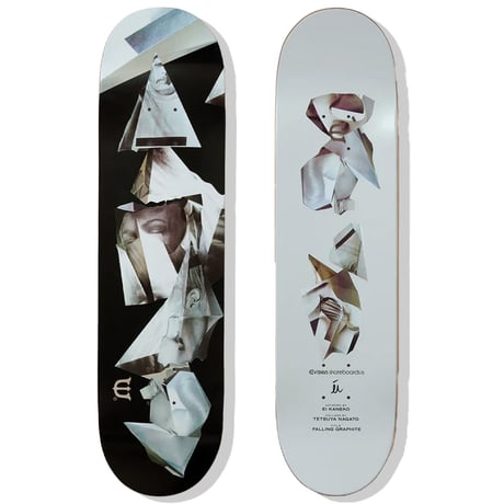 EVISEN SKATEBOARDS FALLING GRAPHITE DEEP CONCAVE 8.06