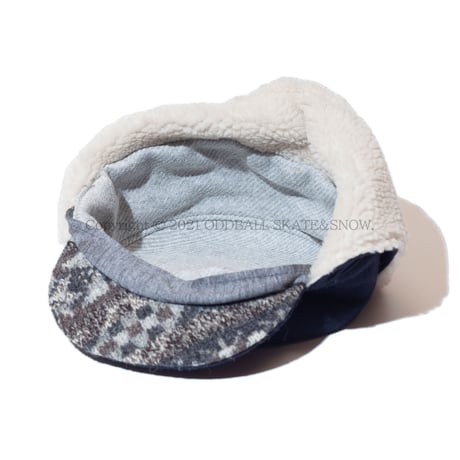horizon THE SNOW CAP DARK NAVY ロングフラップ