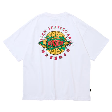 EVISEN SKATEBOARDS WORLD LOGO TEE 26SS-T09